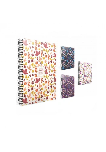 Gıpta Defter Things Spiralli Karton Kapak 19x26 cm 100 Yaprak Çizgili