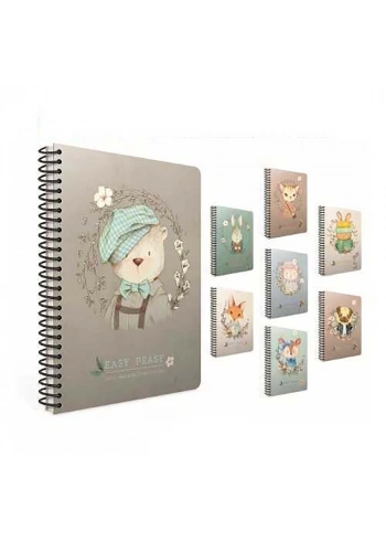 Gıpta Easy Notes Sp.Sert Kapak Defter 17x24cm 120 yp Çizgili 4743