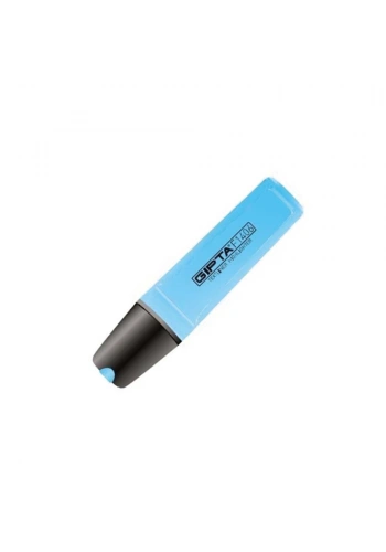 Gıpta Fosforlu Markör 5Mm Kesik Uç Pastel Turkuaz