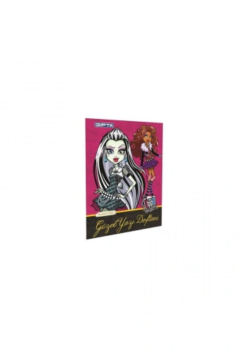 Gıpta Güzel Yazı Defteri Monster High Tel Dikişli 40 Yaprak