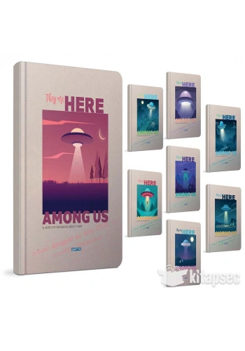 Gıpta Here 19x26cm Dikişli Sert Kapak Defter 120yp Çizgili 4561