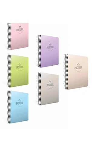 Gıpta Pastoral A4 Spiralli Pp Kapak Defter 72yp Kareli 3242