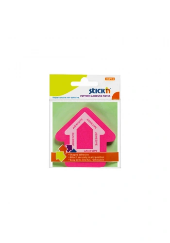 Gıpta Stickn 70 x 70 Ok Şekilli Pembe 50 Yaprak