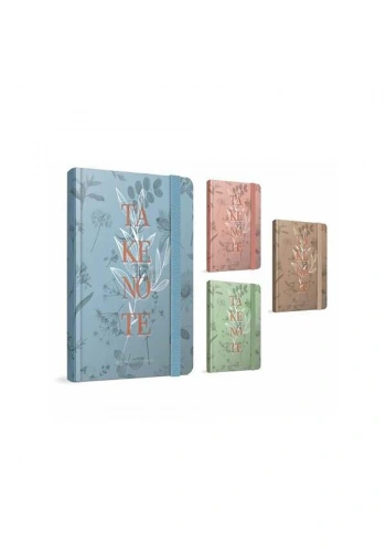 Gıpta Take Note İpl. Dikişli Sert Kapak. Def. A5 120 Yp. Çizgili