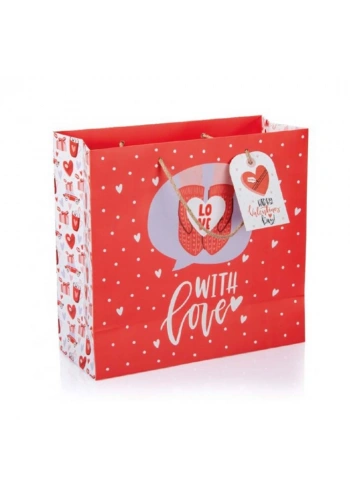 Gıpta Valentines Day B5 Carıtas Karton Çanta Bg9711