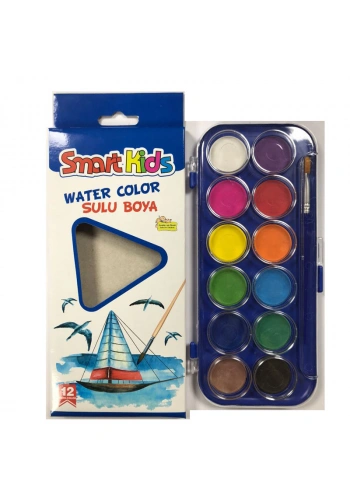 GLOBOX SMART KIDS 12 RENK SULU BOYA 3566