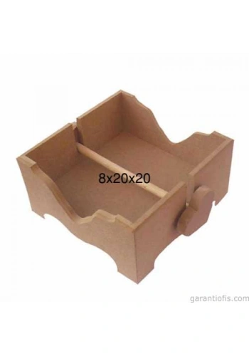 Hobi-Art F 784 Ahşap Kare Peçetelik