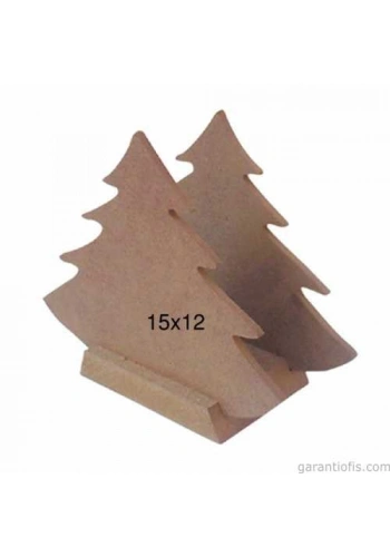 Hobi-Art F 791 Ahşap Çam Ağacı Şeklinde Peçetelik