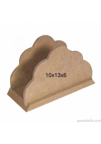 Hobi-Art F 794 Ahşap Dalgalı Peçetelik