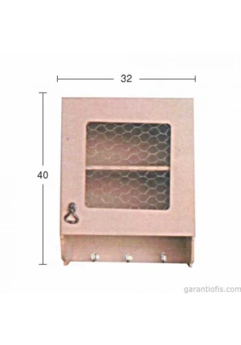 Hobi-Art İB 15 Dekoratif Ahşap Anahtar Kutusu
