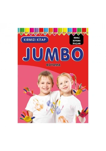 Jumbo Boyama Kırmızı Kitap