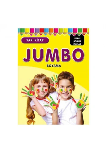 Jumbo Boyama Sarı Kitap