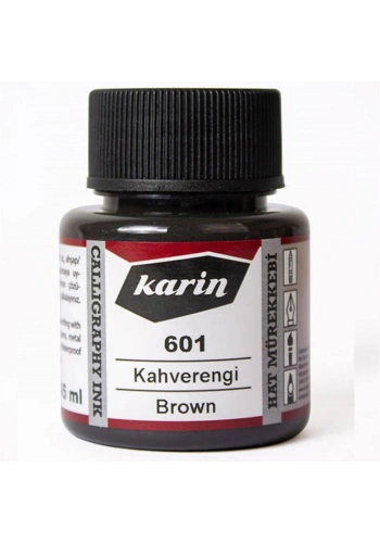 Karin Hat Mürekkebi Kahverengi 45ml