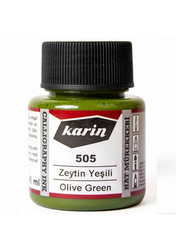 Karin Hat Mürekkebi Zeytin Yeşili 45ml