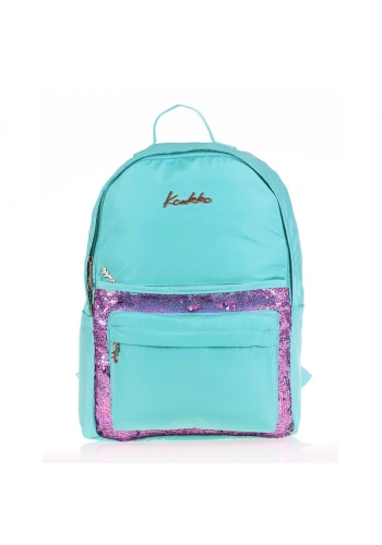 KAUKKO K1541 MAGICAL SIRT ÇANTASI PULLU MINT