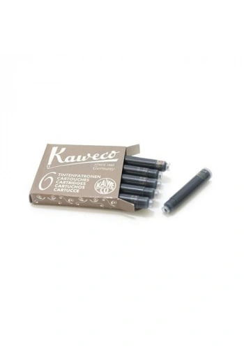 KAWECO 259 DOLMA KALEM KARTUŞU KAHVE 6LI