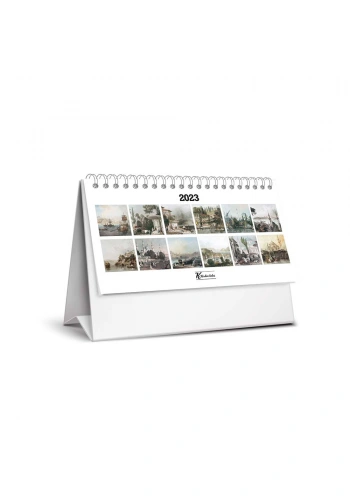 Keskin Color 2024 Üçgen Masa Takvimi Gravür 820502 Mtk-792 2016