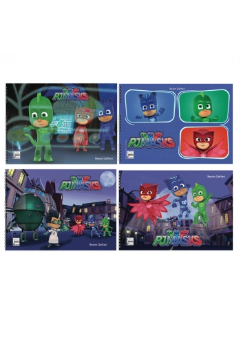 Keskin Color Pijamaskeliler Resim Defteri 25x35 cm 15 Yaprak 300215-88