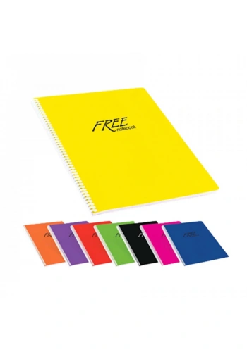 Keskin Free A4 Pp. Kapak Defter 60yp. Düz 320400-99