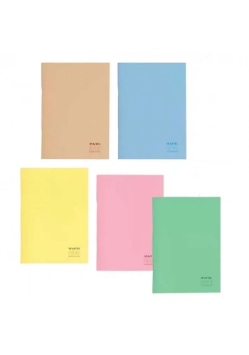 Keskin Pastel Light Pp.Kapak Dikişli Defter A4 80yp. Çizgili