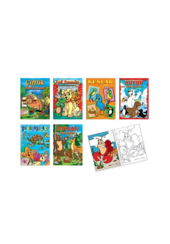 KESKİN 20x28 8 YP RENKLİ BOYAMA KİTABI 240100