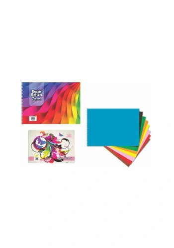 KESKİN RESİM DEFTERİ 35x50 10+10 YAPRAK FON KARTONU (301520)