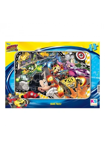 Ks Puzzle Mickey Mouse Frame Puzzle 24 Parça Mch.704