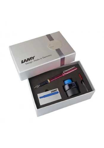 LAMY 29DS-M AL-STAR DOLMA KALEM SETİ M UÇ SİYAH MOR