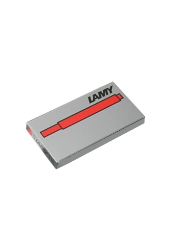 Lamy T10 Dolma Kalem Kartuşu 5’li Kırmızı