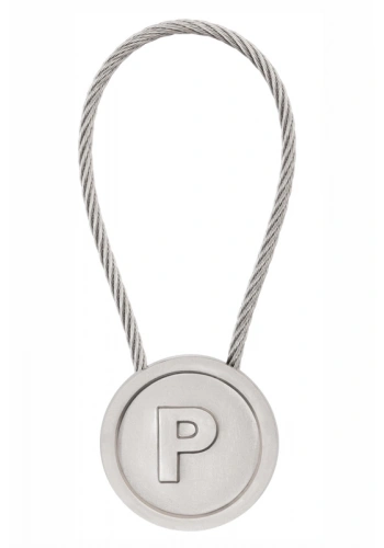 LATON RÖYHKEA METAL ANAHTARLIK P HARFİ ÇİNKO ALAŞIM PASLANMAZ ÇELİK GÜMÜŞ