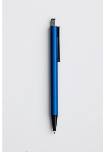 LATON SİLEA METAL TÜKENMEZ KALEM MOBİL TELEFON TUTUCU UÇ BOYUTU 1.00mm MAVİ