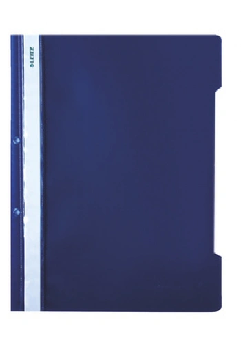 LEITZ 4189 PLASTİK TELLİ DOSYA 50Lİ MAVİ