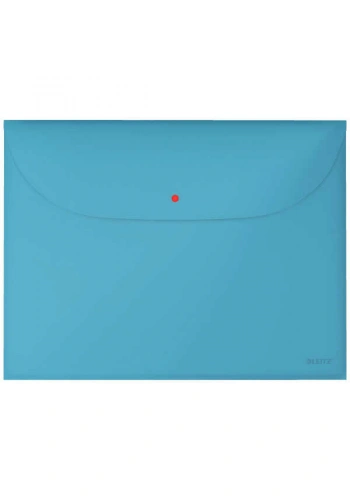 Leitz Cosy Çıtçıtlı, 2 Cepli Gizlilik Dosyası A4 Mavi