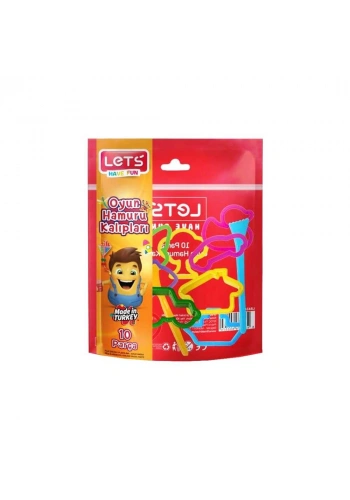 Lets Oyun Hamuru Kalıpları 10 Parça