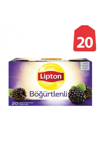 Lipton Böğürtlenli Meyve Çayı (20 li Paket)