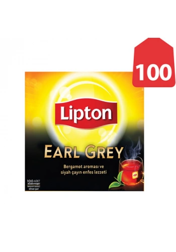 Lipton Earl Grey Bardak Poşet Çay (100 lü Paket)