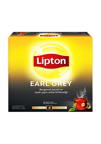 LİPTON EARL GREY BARDAK POŞET ÇAY 2grx100LÜ