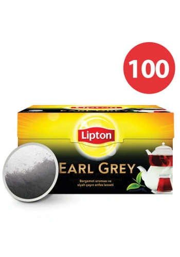 Lipton Earl Grey Demlik Poşet Çay (100 lü Paket)