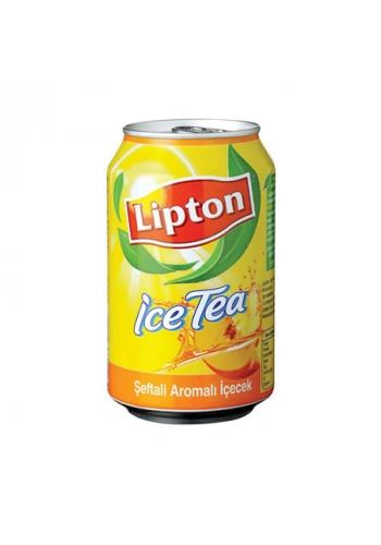 Lipton Ice Tea Şeftali Aromalı Soğuk Çay 330 ml (24 lü Koli)