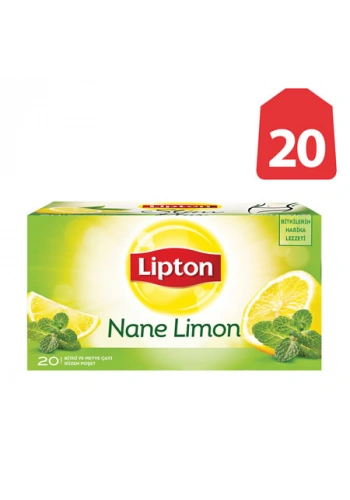 Lipton Nane Limon Bitki Çayı (20 li Paket)