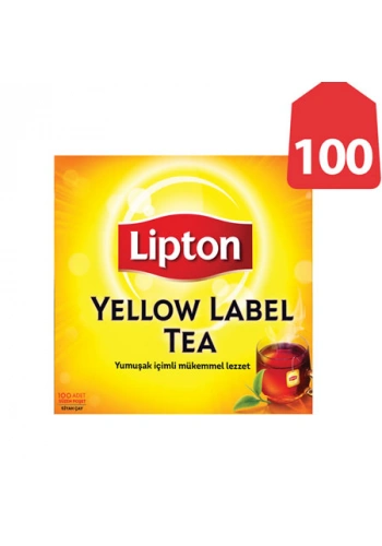 Lipton Yellow Label Bardak Poşet Çay (100 lü Paket)
