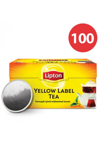Lipton Yellow Label Demlik Poşet Çay (100 lü Paket)