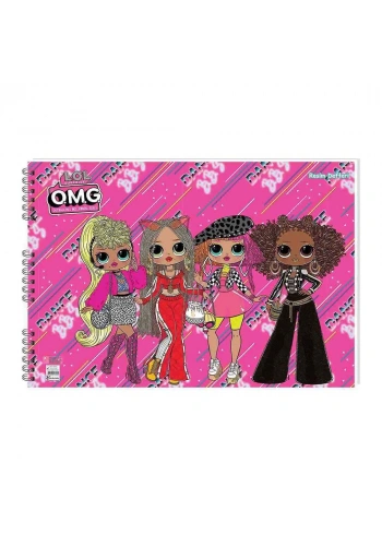 L.O.L Omg 35x50 15 Yaprak Resim Defteri 300315-79