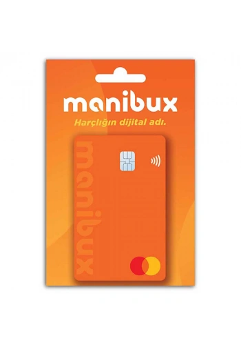 Manibux Harçlık Kartı Temassız -  Turuncu