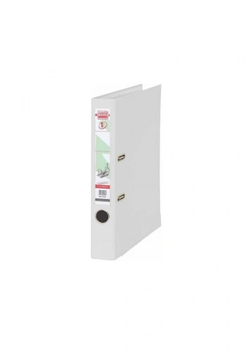 Manu Dar Klasör Plastik Beyaz