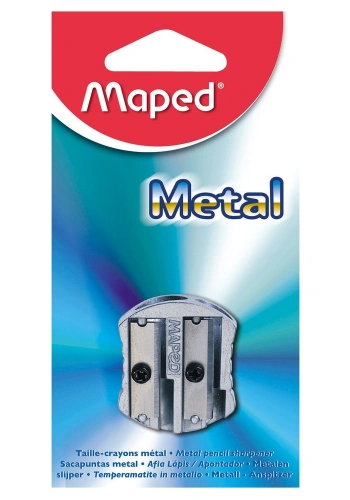 Maped Klasik Metal Çift Delikli Kalemtıraş 506700