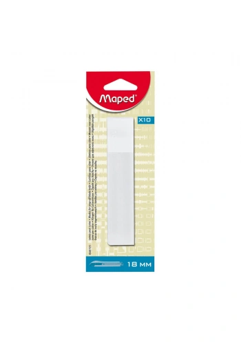 Maped Maket Bıçağı Yedeği 10’lu 18 mm 640721