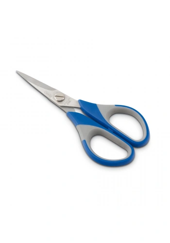 Mas 1214 Force Kauçuk Saplı Kağıt Makası (14 cm)