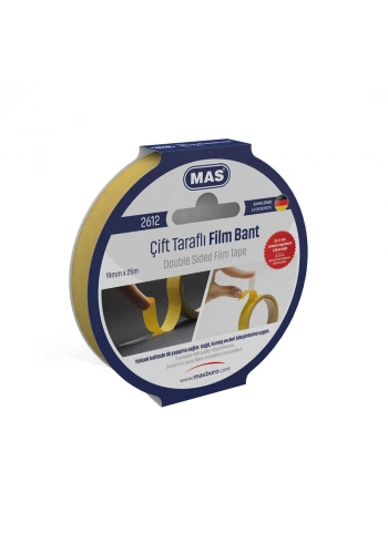 Mas Çift Taraflı Bant 19x25 m