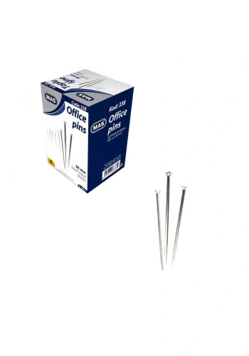 Mas Toplu İğne Nikelli 500 gr 28 mm